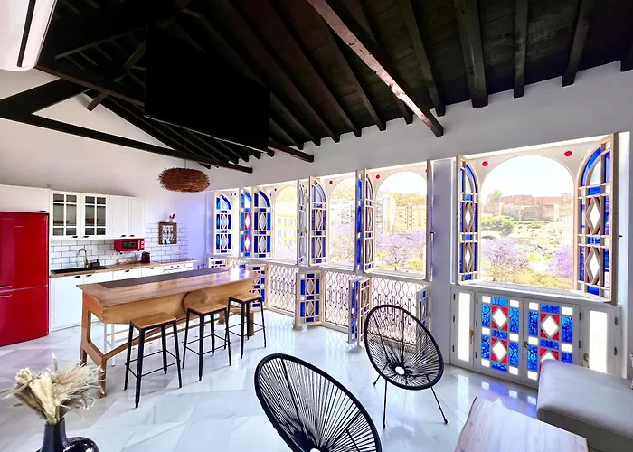The Picasso Penthouse Alcazaba Views